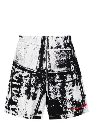 Short de bain à imprimé abstrait - Alexander McQueen - Modalova