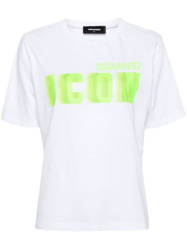 T-shirt Blur en coton - DSQUARED2 - Modalova