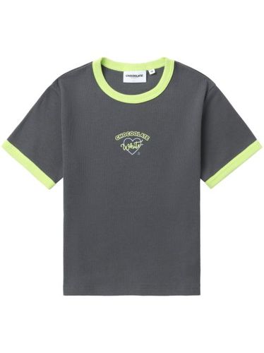 T-shirt en coton à logo imprimé - CHOCOOLATE - Modalova