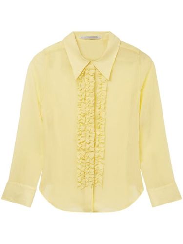 Chemise en soie à volants - Stella McCartney - Modalova