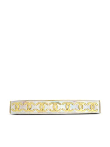 Barrette à logo CC (1997) - CHANEL Pre-Owned - Modalova