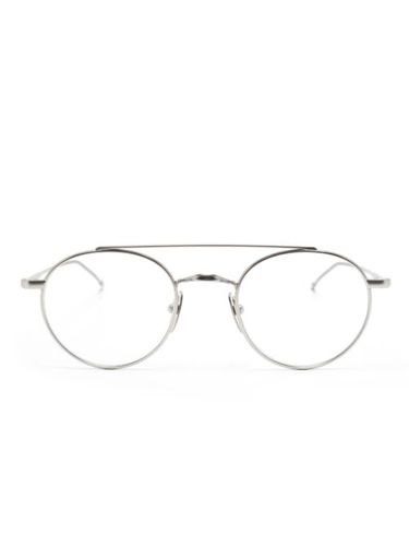 Lunettes de vue à monture ronde - Thom Browne Eyewear - Modalova