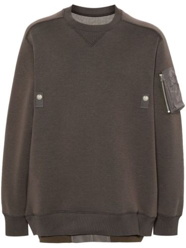 Sacai sweat à logo - Marron - sacai - Modalova