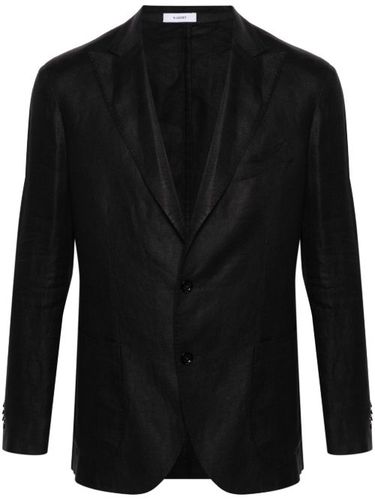 Blazer en lin à simple boutonnage - Boglioli - Modalova