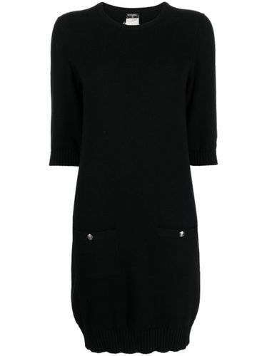 Robe en cachemire à boutons CC (2008) - CHANEL Pre-Owned - Modalova