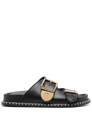 Claquettes Rebecca en cuir - Chloé - Modalova