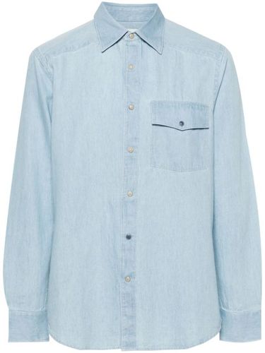 Chemise en jean à col italien - Paul Smith - Modalova