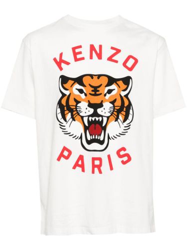 T-shirt Lucky Tiger en coton - Kenzo - Modalova