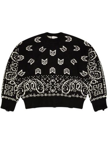 Pull en coton à motif cachemire - RHUDE - Modalova