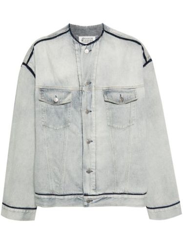 Veste en jean à effet délavé - Maison Margiela - Modalova