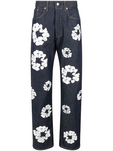X Levi's jean Selvedge à imprimé Cotton Wreath - Denim Tears - Modalova