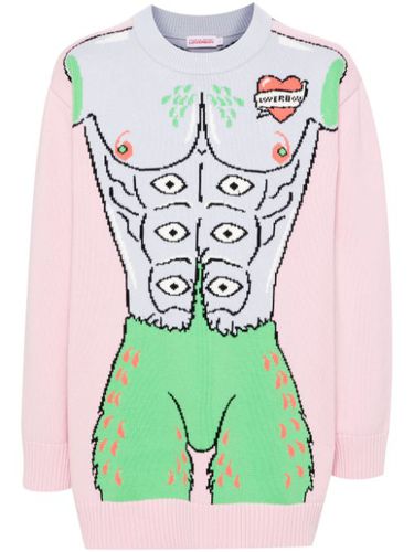 Pull en maille intarsia - Charles Jeffrey Loverboy - Modalova