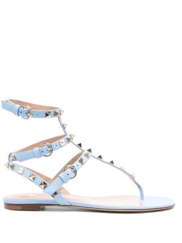 Sandales Rockstud en cuir - Valentino Garavani - Modalova