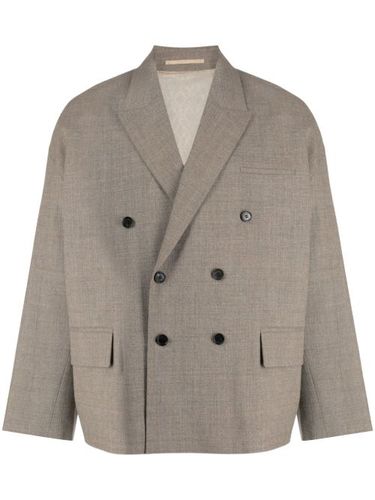 Blazer en laine à boutonnière croisée - CROQUIS - Modalova