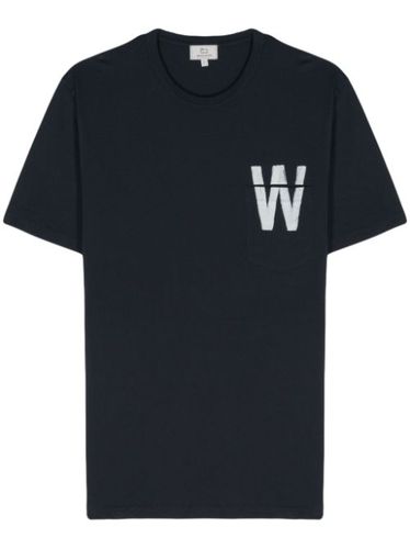 T-shirt en coton à imprimé graphique - Woolrich - Modalova