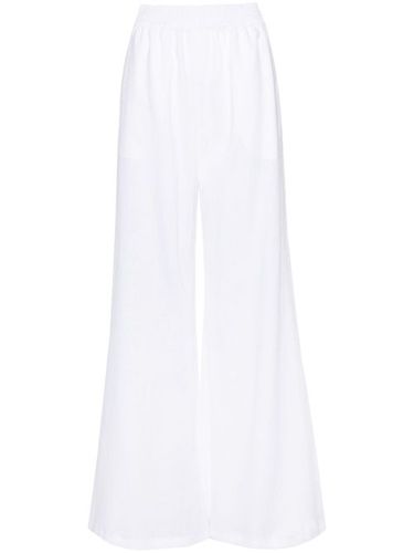 Pantalon en lin à coupe ample - Fabiana Filippi - Modalova
