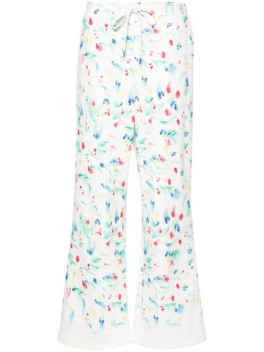 Pantalon de jogging en coton à fleurs - Marni - Modalova