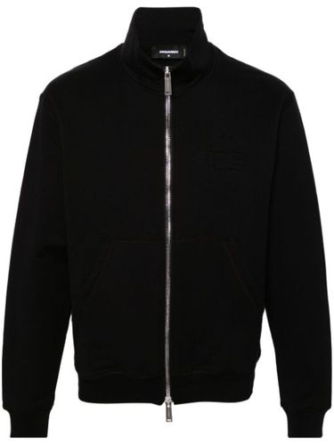 Sweat zippé à logo embossé - DSQUARED2 - Modalova