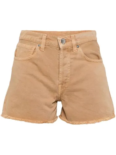 Short en jean à imprimé monogrammé - Joshua Sanders - Modalova