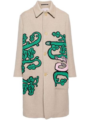 Manteau Khiva en jacquard - Walter Van Beirendonck - Modalova
