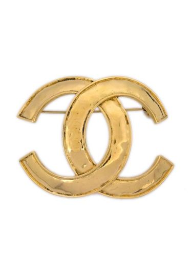 Broche à logo CC (1994) - CHANEL Pre-Owned - Modalova