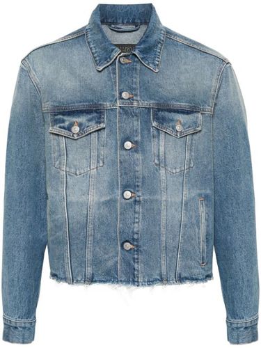 Veste en jean à bords francs - MM6 Maison Margiela - Modalova