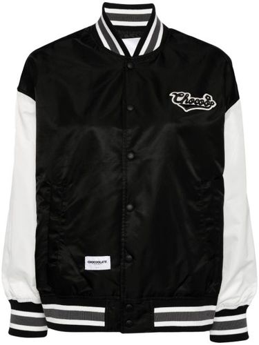 Veste bomber à logo appliqué - CHOCOOLATE - Modalova
