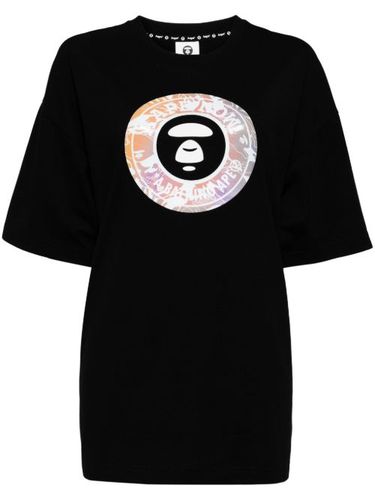 T-shirt en coton à imprimé graphique - AAPE BY *A BATHING APE® - Modalova