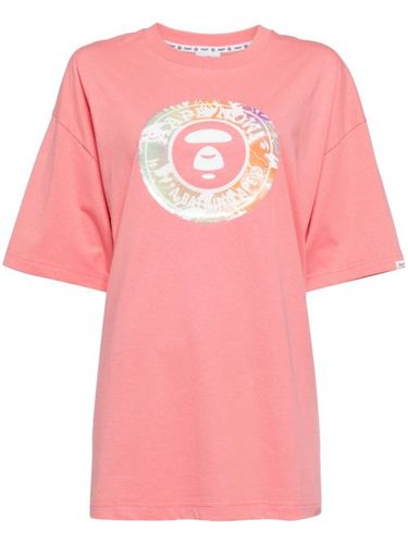 T-shirt en coton à imprimé graphique - AAPE BY *A BATHING APE® - Modalova