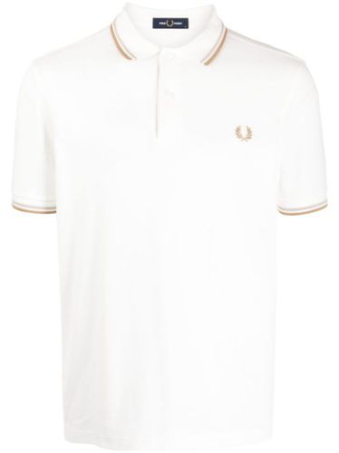 Polo à logo brodé - Fred Perry - Modalova