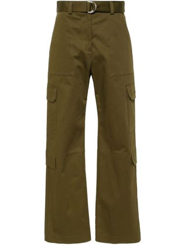 Pantalon droit à poches cargo - MSGM - Modalova