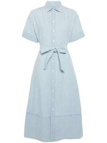 Robe-chemise en chambray à coupe mi-longue - Polo Ralph Lauren - Modalova