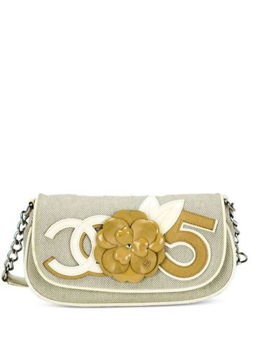 Petit sac porté épaule Camellia Flap (2005) - CHANEL Pre-Owned - Modalova