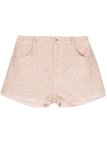 Short en tweed à sequins brodés - TWINSET - Modalova