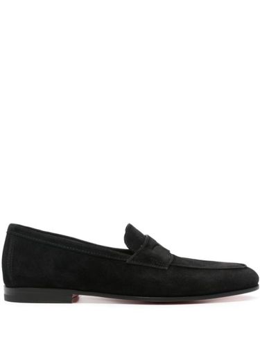 Mocassins Carlo en daim - Santoni - Modalova