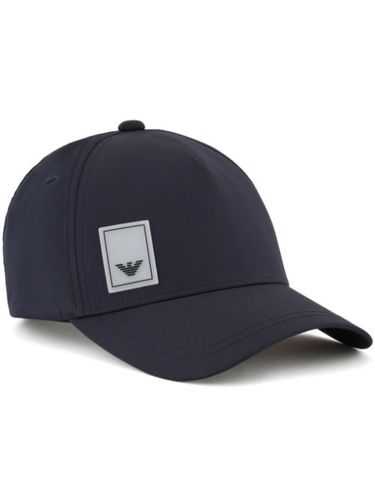 Casquette en coton à patch logo - Emporio Armani - Modalova