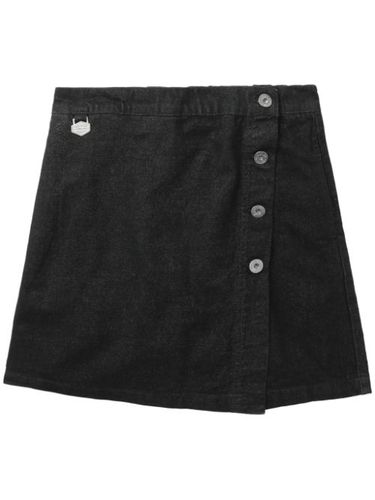 Short en jean à design portefeuille - CHOCOOLATE - Modalova