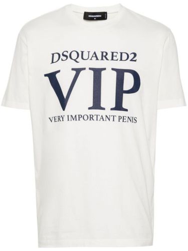 T-shirt en coton à logo imprimé - DSQUARED2 - Modalova