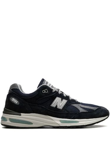 Baskets 991v2 'Grey Navy' en daim - New Balance - Modalova