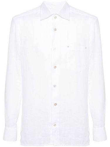 Kiton chemise Nerano en lin - Blanc - Kiton - Modalova