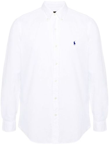 Chemise en coton à logo brodé - Polo Ralph Lauren - Modalova