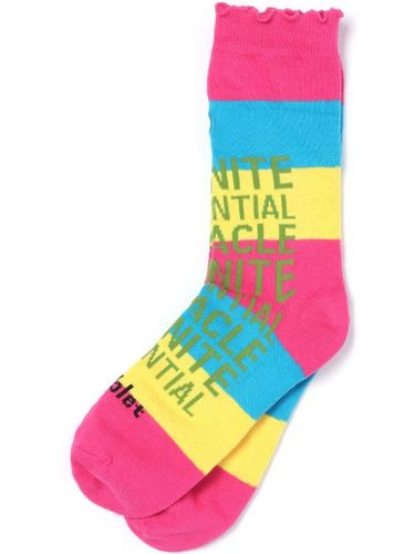 Chaussettes à slogan imprimé - Doublet - Modalova