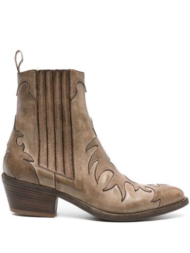 Bottes en cuir 45 mm - Sartore - Modalova