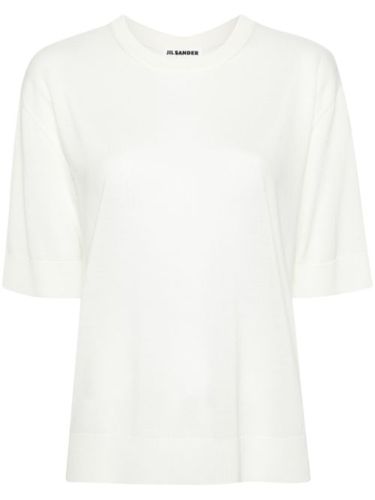 Blouse en laine à design chiné - Jil Sander - Modalova