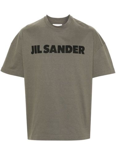 T-shirt en coton à logo imprimé - Jil Sander - Modalova