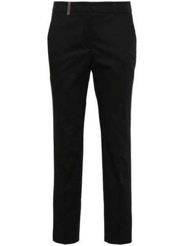 Pantalon slim à coupe courte - Peserico - Modalova