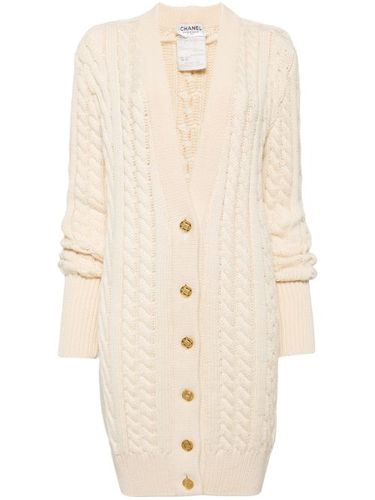 Cardigan en maille torsadée (années 1990-2000) - CHANEL Pre-Owned - Modalova