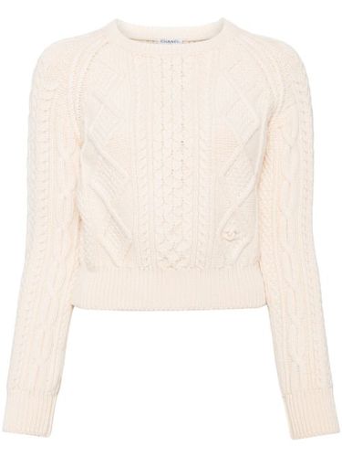 Pull en maille torsadée (années 1990-2000) - CHANEL Pre-Owned - Modalova