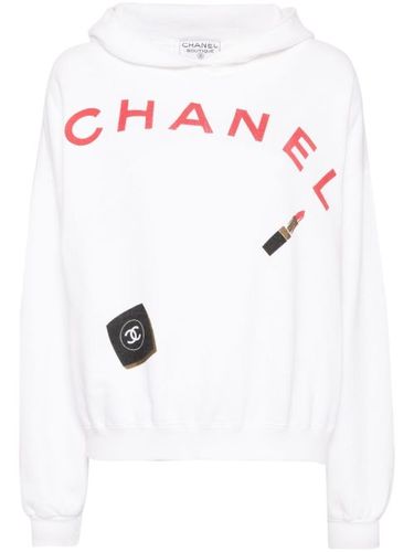 Hoodie à logo imprimé (années 1990-2000) - CHANEL Pre-Owned - Modalova