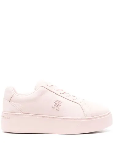 Baskets Court à plateforme - Tommy Hilfiger - Modalova
